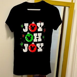 Disney Christmas t shirt- women